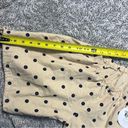 Petal and Pup  Beige with Navy Blue Polka Dots Mini Tunic Dress Size 6 Photo 9