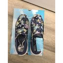 Vera Bradley Sneakers VB Cloud Slip On Quilted Womens Size 8 Blue/ Flower Photo 2