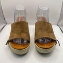 Ruff Hewn  Wyatt Casual Wedge Sandals Color Bark Sz 8.5M Fringe Trim Photo 1