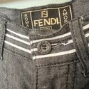 Fendi Vintage  Flax Linen Blend Pants Photo 6