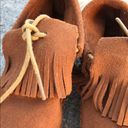 Minnetonka  Venice Fringe Suede Boots Photo 4