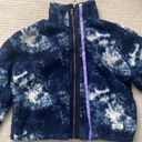 Frye & Co Tie Dye Faux Fur Teddy Jacket Size XXL Photo 5