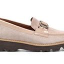 Donald Pliner  Clio Slip-on Chunky Loafer Calf Suede Blush Size 12 NEW (Sold Out) Photo 0