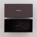 Tom Ford Black and Gold Georgia Sunglasses with Case Photo 8