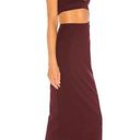 NBD Kiari Midi Plum Brown Burgundy Maroon Cut-Out Cutouts Midriff Pencil Dress Photo 2