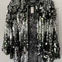 Anthropologie Long Sequin Cardigan Coat Photo 7