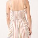 Aeropostale Striped Sweetheart Lace-Up Slim Dress Photo 2