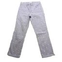 J.Crew  Women’s Vintage Straight Polka Dot Jeans - Size 28 Photo 0