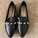 JustFab Black Loafers Photo 1