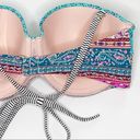 Shade & Shore  Bikini Top Multicolored Bikini Swimsuit Top Size 34D NEW Photo 9