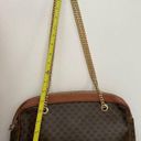CELINE  Vintage Macadam Chain Shoulder Bag Leather PVC interior monogram brown Photo 5