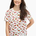 Kate Spade Watermelon M NWT Short Sleeve Tee Shirt Photo 0