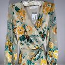 ASTR AJA FLORAL MINI DRESS NWT Wrap Dress Small Photo 5