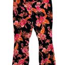 No Bo  Corduroy Floral Pants Size XL No Boundaries High Rise Flare Leg Cropped Photo 4