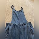 Evereve  Z Supply Blue Overalls Size Large Bin 288 Photo 6