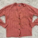 Nine West  pink knit button cardigan Photo 0