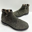 Kelsi Dagger  Boots Women Size 5 Olive Suede Latch  Ruched Ankle Booties NEW Photo 1