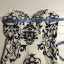 B Darlin Black & White Sweetheart Neckline Strapless Dress  Photo 5