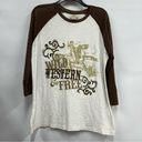 Ariat  baseball tee womens eyelet sleeves bling studded cowgirl top xxl y2k Photo 0