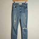 Reformation  distressed High & Skinny jeans in Maui Photo 1