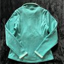 The North Face  Women’s Mint Green Logo Full Zip Osito Silky Fleece Jacket Sz M Photo 8