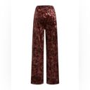 Guess  Jade Velvet Wide Leg Pants, Spice Market Floral Print Size XL New w/Tag Photo 3