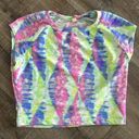 The Bikini Lab Tie Dye Rash-guard & Bikini Bottoms Set Photo 7