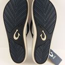 Olukai NEW  Pi’oe W 11 Beach Pool Sandals Flip Flop Slippers Trench Blue/Mst Grey Photo 6