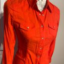 Guess NWOT Vintage Y2k Bright Neon Western Fit Flare casual Dress work school Perfect Shirt  Photo 1