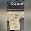 American Eagle  Jeans Kick Boot Size 8  distressed released frayed hem Crop Photo 3