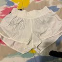 Lululemon White Hotty Hot 2.5” Shorts Photo 0