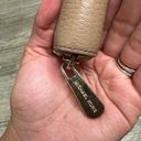 Michael Kors  Jet Set Bi-Fold Leather Wallet Tan Brown Zip Around Photo 4