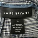 Lane Bryant  Plaid Black And White Pants Size 16 Photo 5