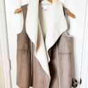 Nordstrom Rack Shearling Open Vest Size Small Photo 0