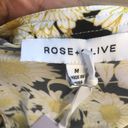 Rose + Olive Daisy floral print blouse Size M New with tags Photo 5