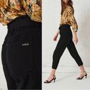 Ba&sh  • Jalia Trousers jeans belted crop high waist paper bag Blackstone denim Photo 10