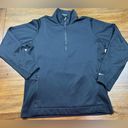 Nike  Women's Golf Tour Performance 1/4 Zip Pullover Size XL Black Jacket Photo 0