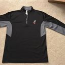 University Of Cincinnati Quarter Zip Size M Photo 0