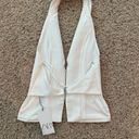 ZARA White Open Back Halter Top Photo 6