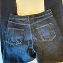 Pilcro  Anthropology split straight jeans size 32 dark wash Photo 8