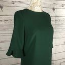 CeCe  kate ruffle flounce dress in green size 4 Photo 5