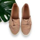 Gap  Suede Wrapped Knot Slip-On Sneakers in Blush Pink Photo 1