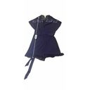 SOMA‎ Navy Blue Size L/XL Navy Blue Kimono Style Robe Photo 6