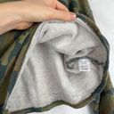 Lovers + Friends  Camo Cropped Oversized Knitted Tee Top Wide Sleeves Camouflage Photo 7