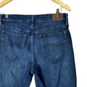 Lee  307 Mid Rise Bootcut Jeans Womens 12 (33X30) Regular Fit Dark Wash Denim Photo 5
