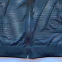 Victoria's Secret Sport All Over Mesh Bomber Jacket Black Sz S Photo 4