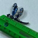 Dragonfly Pin Brooch Fashion Jewelry Blue Silver Colors Photo 4