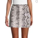 BB Dakota  mini skirt sz 4 style BK109457 Python On The Prowl Snakeskin z Photo 3