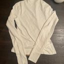 SKIMS Cotton Jersey Turtleneck Top Marble L NWT Photo 1