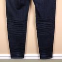 White House | Black Market  Women’s Distressed Dark Wash Crop Leg Denim Jeans Photo 12